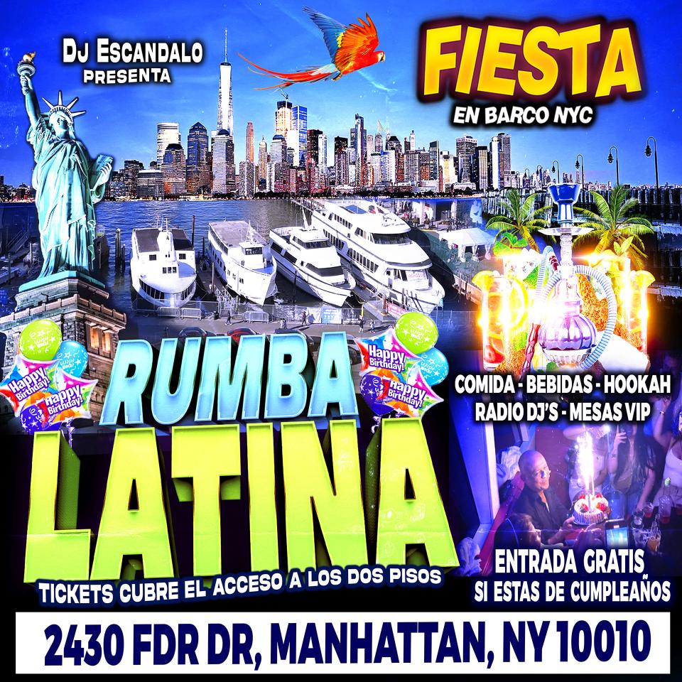 Buy tickets for Fiesta En Barco Nyc - sabado 19 septiembre Fiesta En Barco Nyc - sabado 19 septiembre