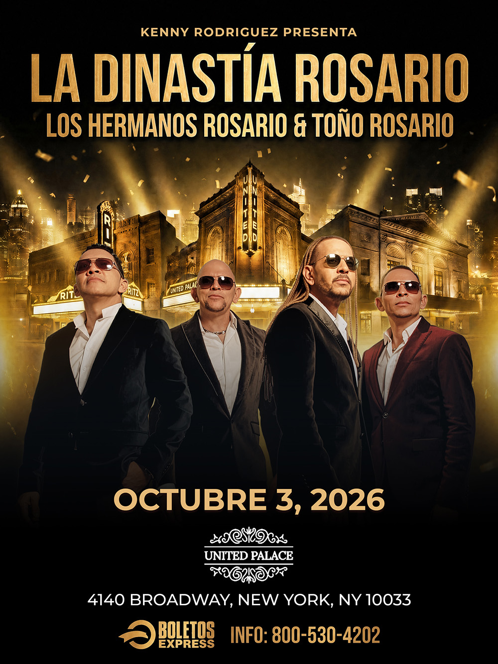 Buy tickets for LA DINASTIA ROSARIO - NEW YORK LA DINASTIA ROSARIO - NEW YORK