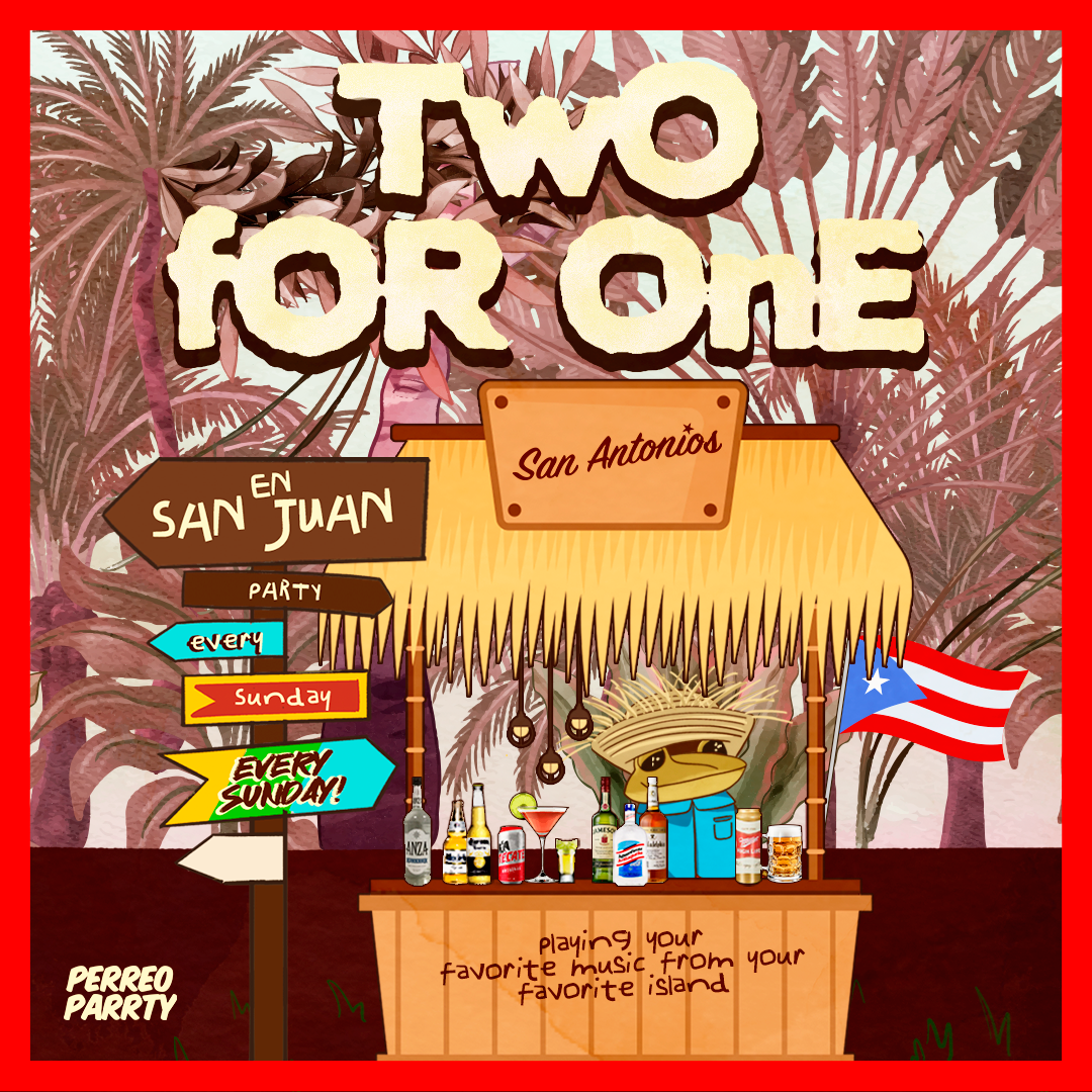 Buy tickets for 2-for-1 in San Juan - Latin Sunday Party @ Reggaeton Bar San Antonios 2-for-1 in San Juan - Latin Sunday Party @ Reggaeton Bar San Antonios