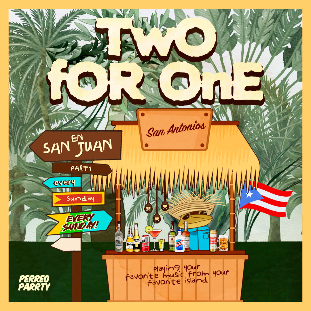 Buy tickets for 2-for-1 in San Juan - Latin Sunday Party @ Reggaeton Bar San Antonios 2-for-1 in San Juan - Latin Sunday Party @ Reggaeton Bar San Antonios
