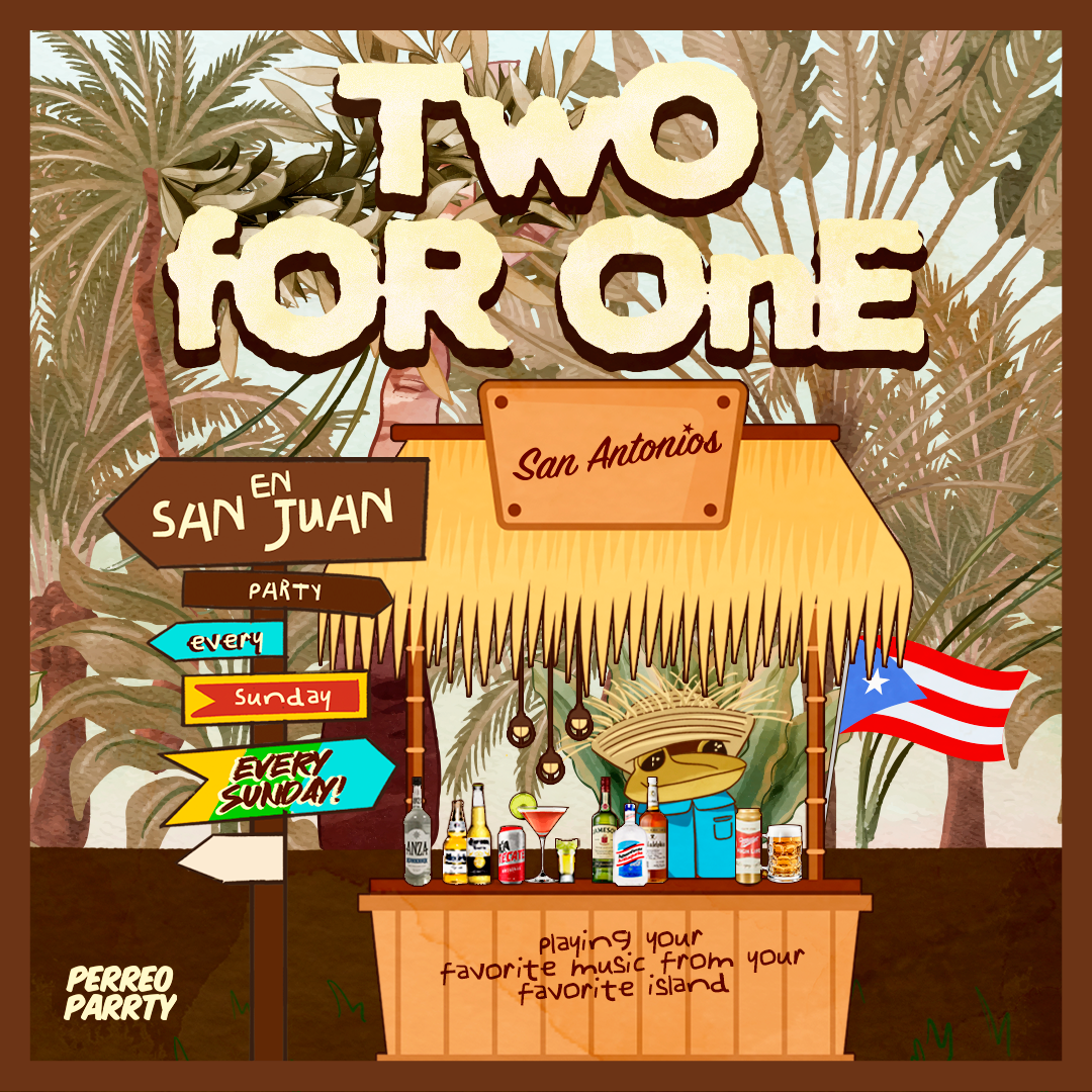 Buy tickets for 2-for-1 in San Juan - Latin Sunday Party @ Reggaeton Bar San Antonios 2-for-1 in San Juan - Latin Sunday Party @ Reggaeton Bar San Antonios