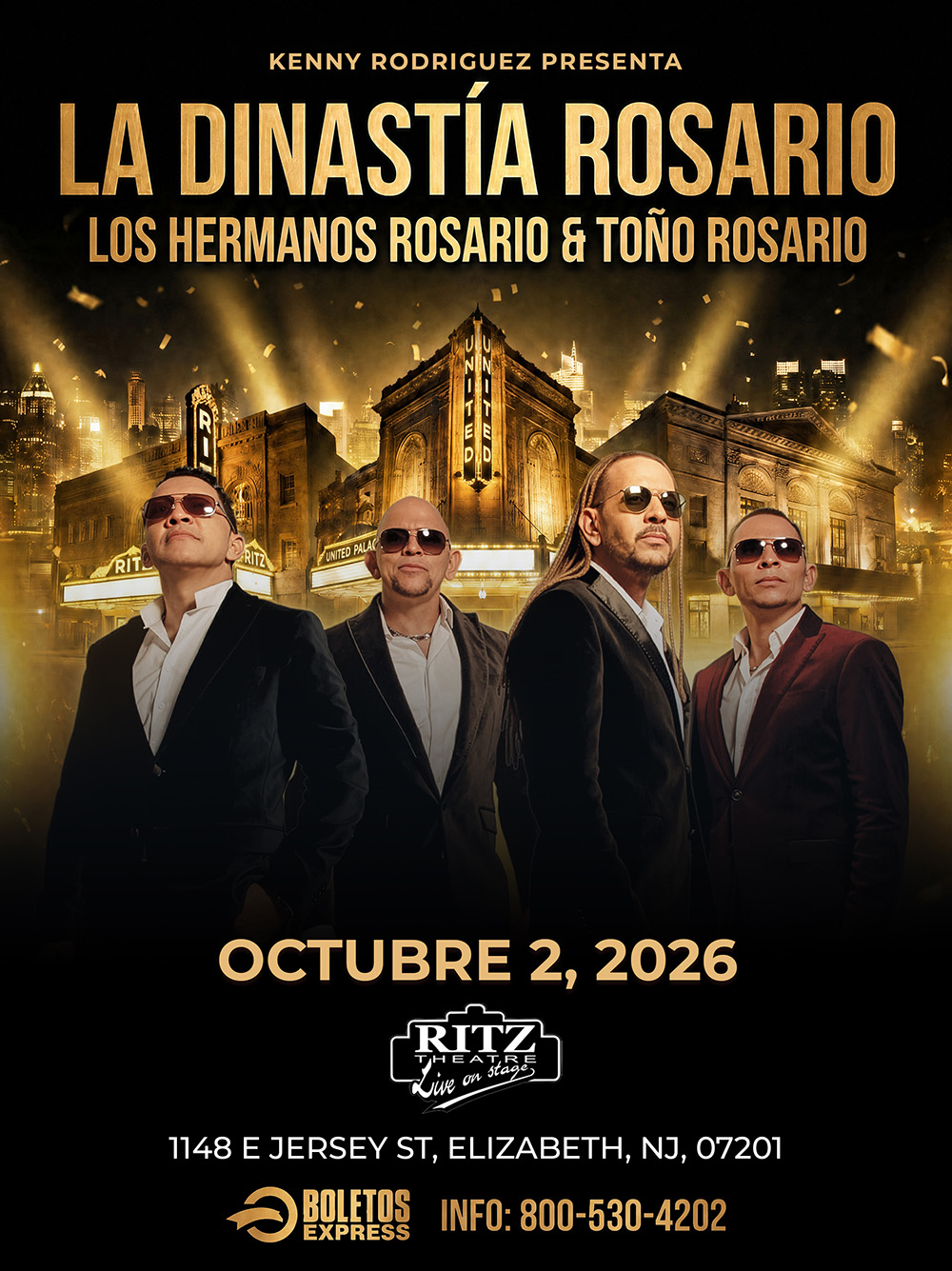 Buy tickets for LA DINASTIA ROSARIO - NEW JERSEY LA DINASTIA ROSARIO - NEW JERSEY