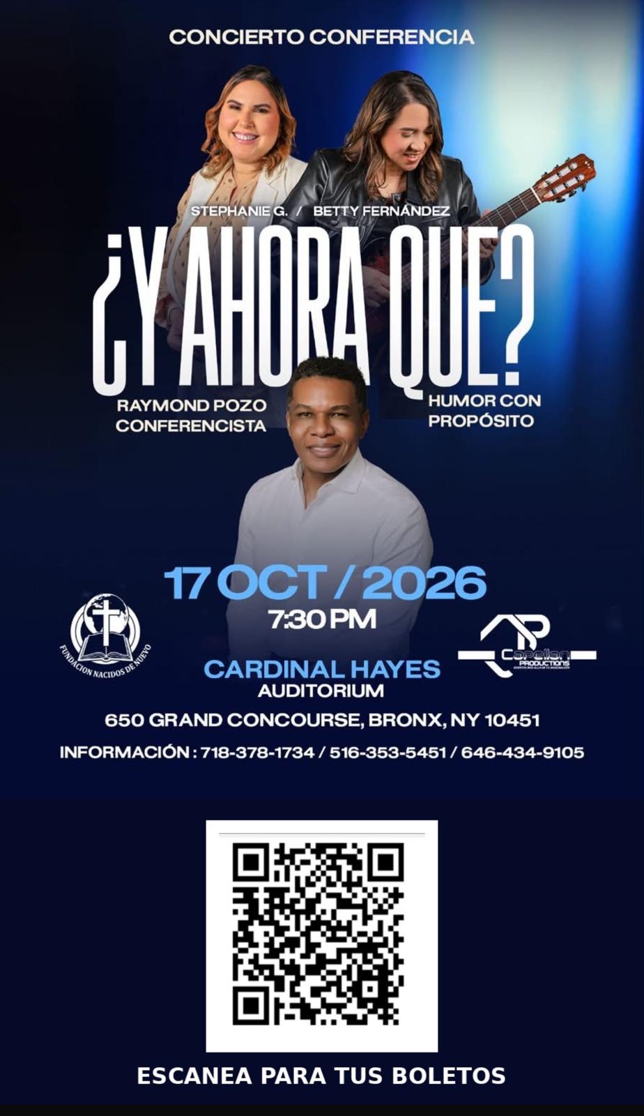 ¿Y AHORA QUE? CONCIERTO CONFERENCIA