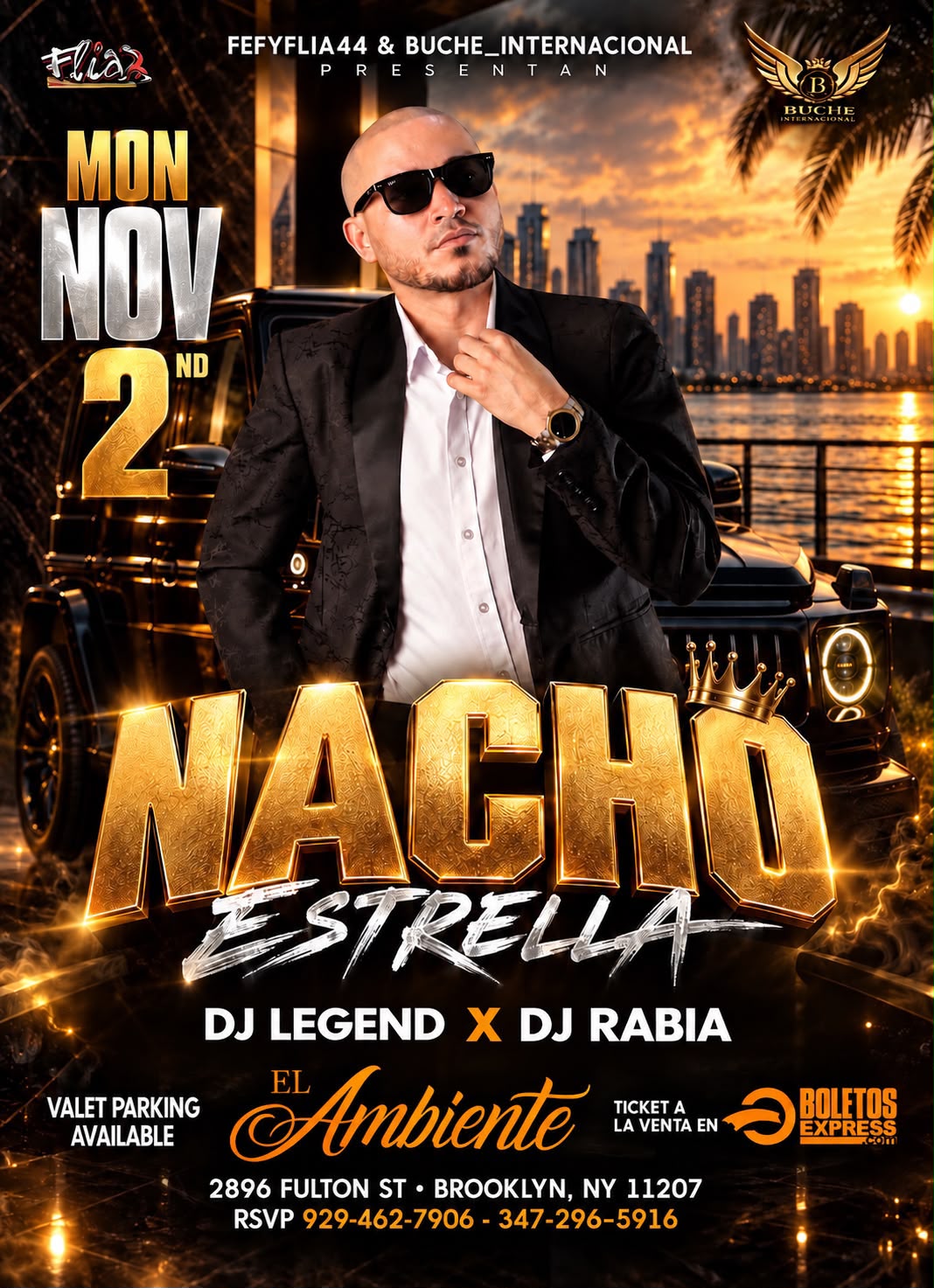 Buy tickets for NACHO ESTRELLA NACHO ESTRELLA