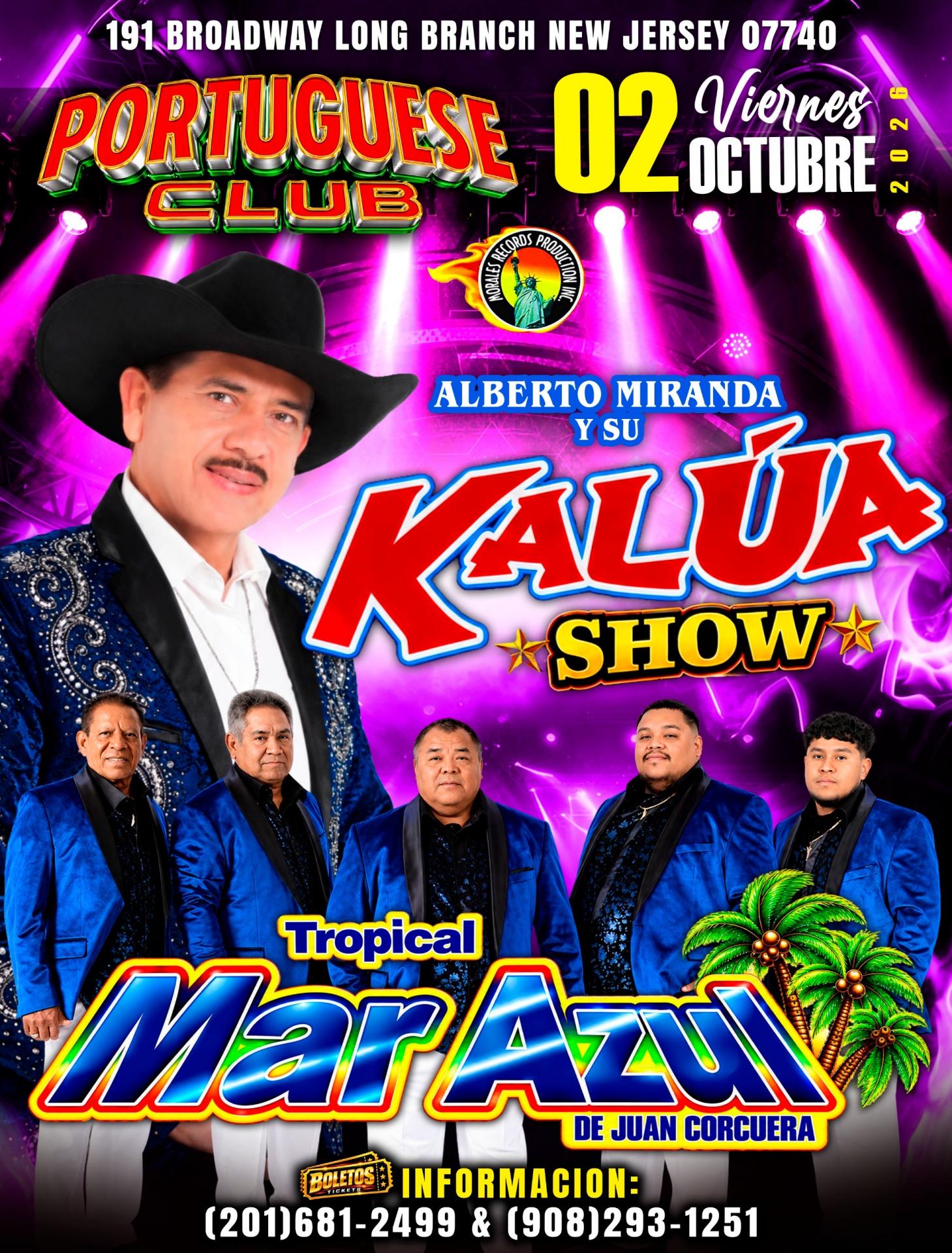 KALUA SHOW & CONJUNTO MAR AZUL
